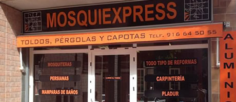 Tienda de aluminios y pvc en mostoles